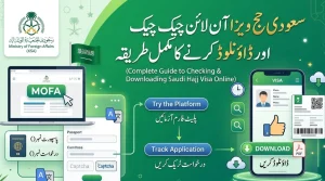 check, and download your 2026 Hajj visa online via Saudi MOFA portal